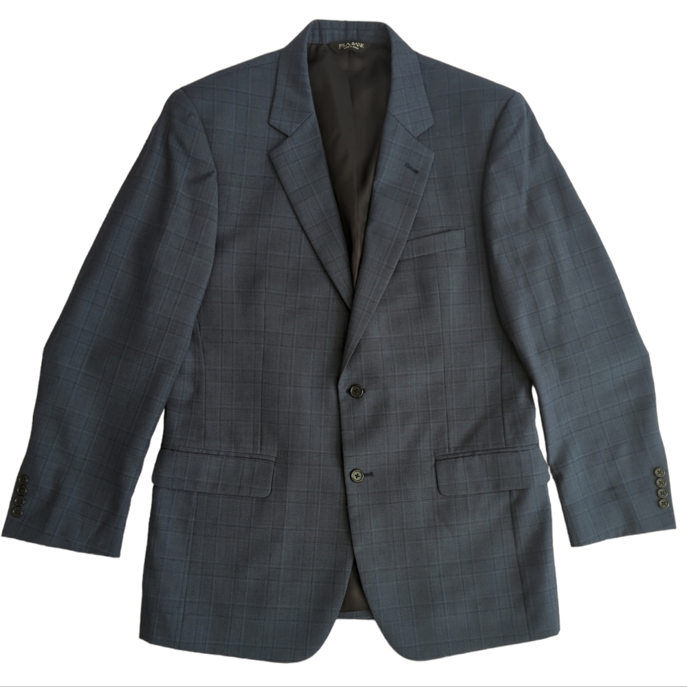 Jos. A. Bank Signature Collection 100% wool blazer, sports coat suit jacket, 42L